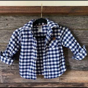Carters 12m Flannel
